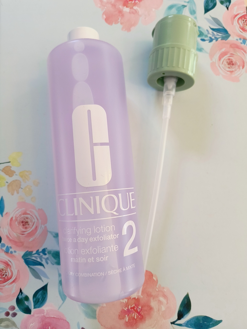 Clinique Clarifying Exfoliating Lotion Toner 2 For Dry Combination Skin 400ml